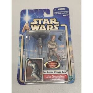 Hasbro Star Wars Luke Skywalker Bespin Duel 2002 Saga Figure Sealed